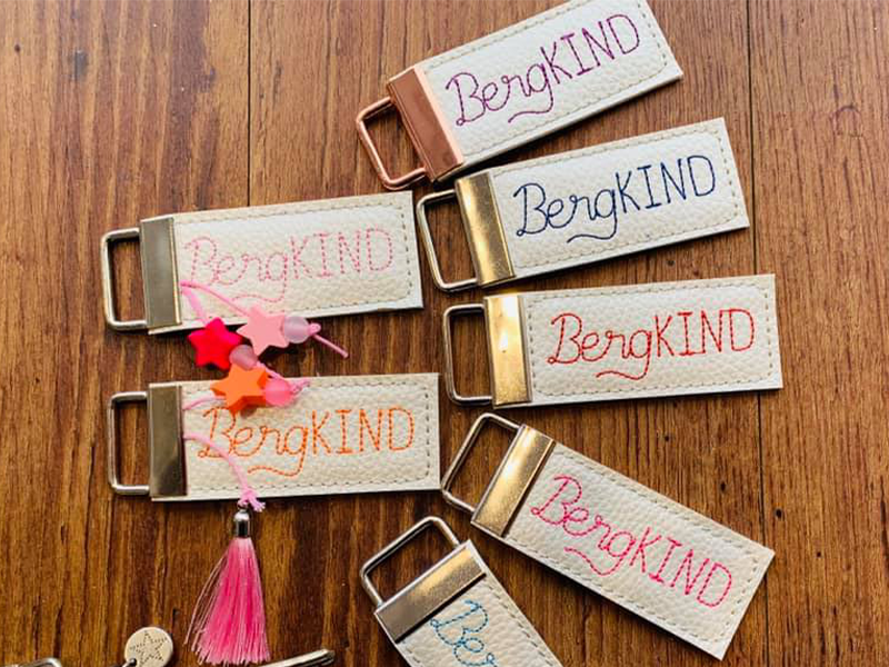 BergKind Schlüsselanhänger - ITH-Stickdatei